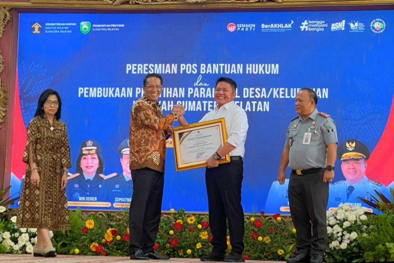 10.470 Pos Bantuan Hukum Telah Terbentuk di Seluruh Indonesia, Menkum: Permudah Masyarakat Peroleh Akses Keadilan