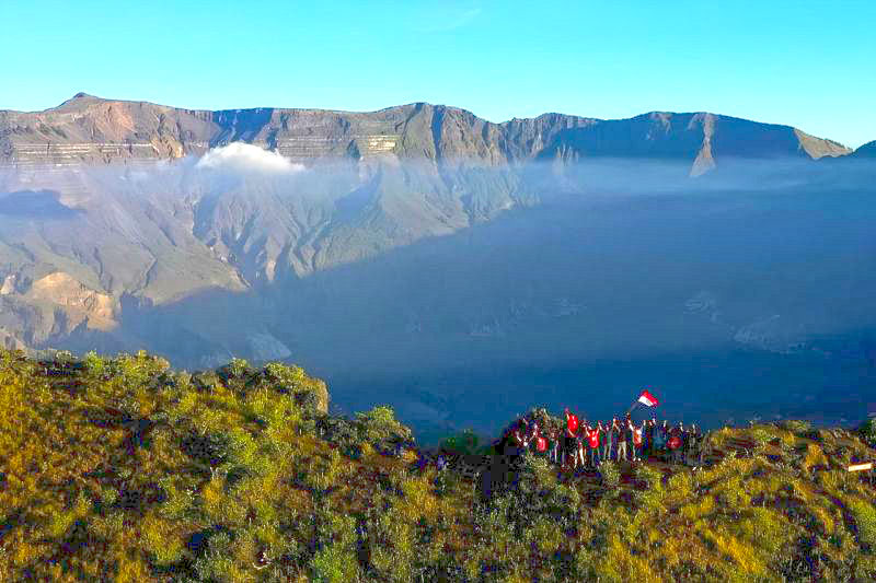 Kemenhut Dorong Peningkatan Infrastruktur Pendakian Gunung Tambora
