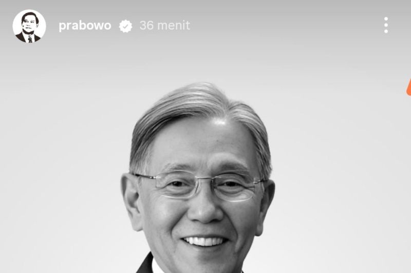Presiden Prabowo Sampaikan Bela Sungkawa atas Wafatnya Kwik Kian Gie