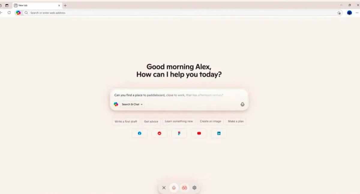 Microsoft Edge Memungkinkan Pengguna Menjelajah dengan Bantuan AI