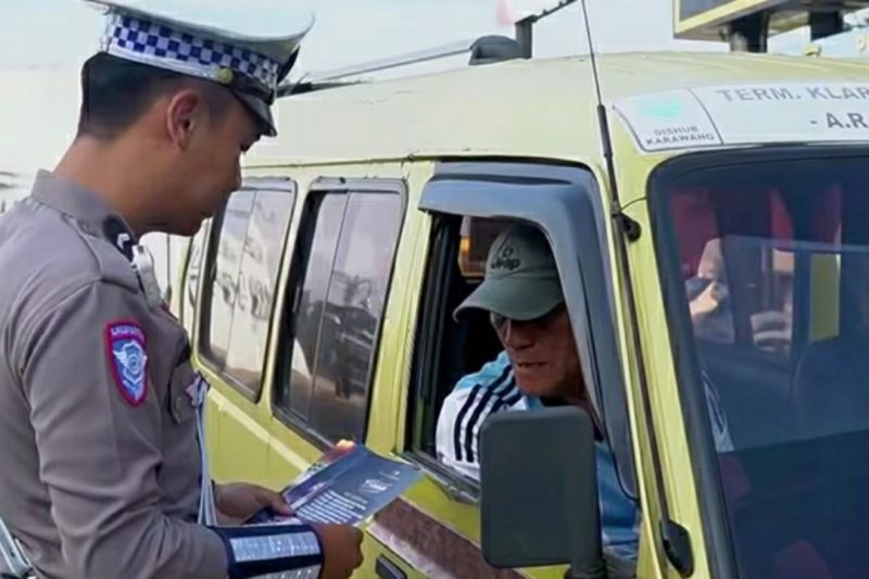 Operasi Patuh Lodaya di Karawang: Ribuan Pelanggar Lalu Lintas Ditindak