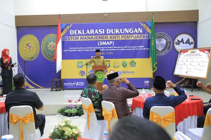 Wali Kota Tangerang Tegaskan Suap Rusak Birokrasi, Ajak ASN Berantas Korupsi
