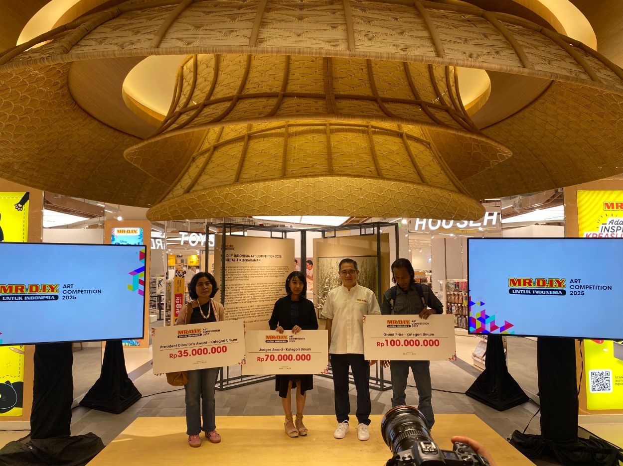MR.D.I.Y. Art Competition 2025 Umumkan Daftar Pemenang dan Tampilkan Karya Terbaik Seniman Lokal