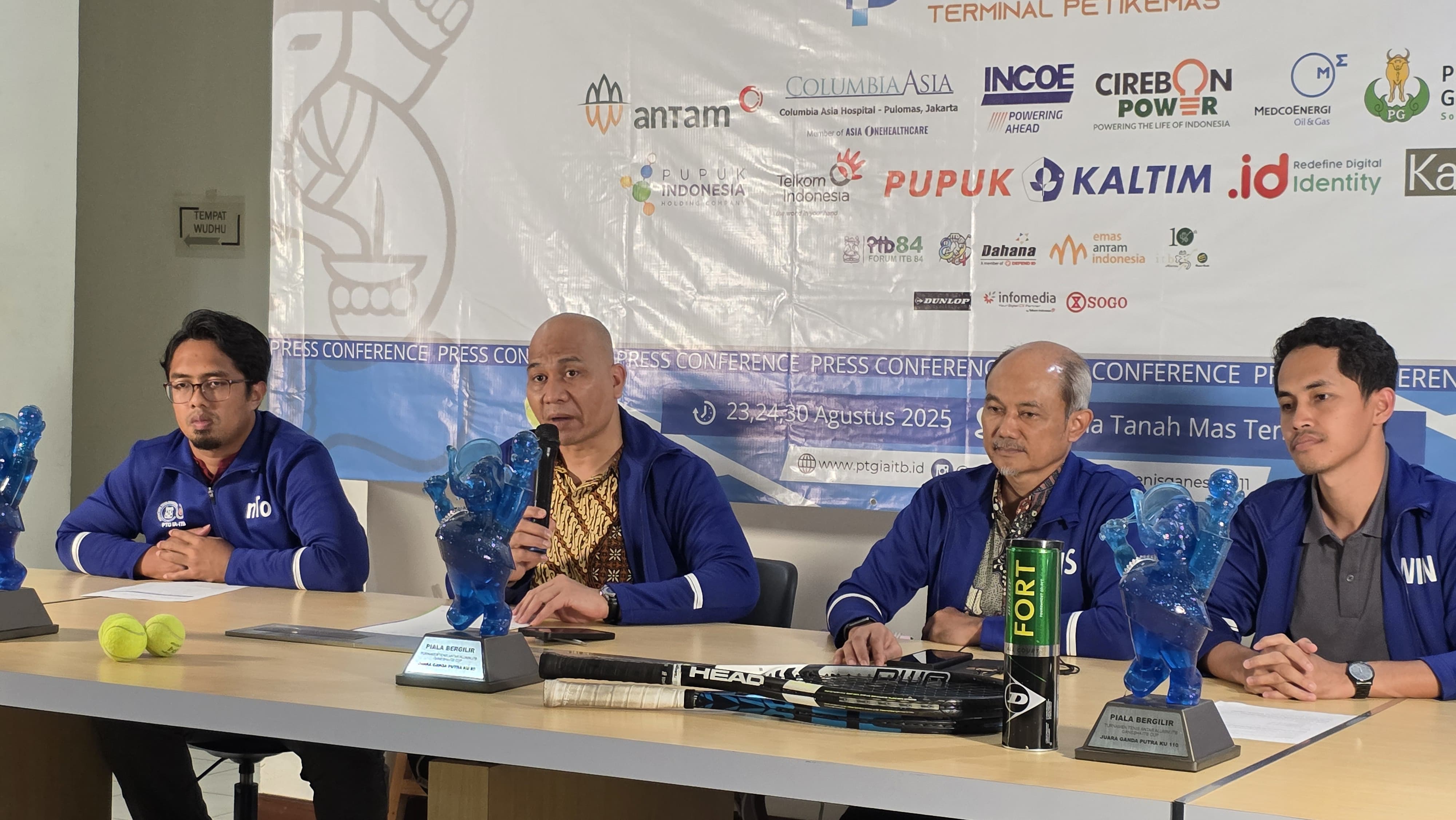 Tingkatkan Kontribusi untuk Almamater, IA ITB Gelar Turnamen Tenis