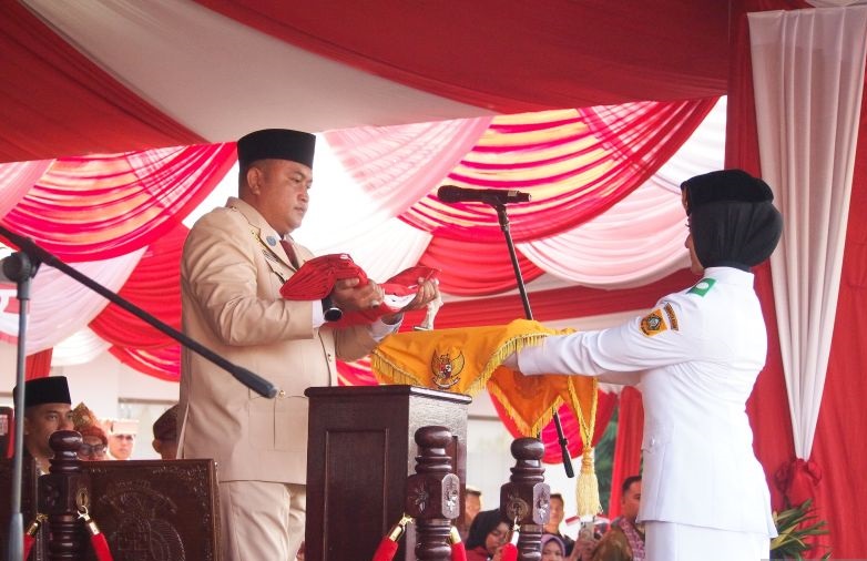 Berhasil Sukseskan Upacara, Bupati Bogor Beri Bonus Anggota Paskibraka