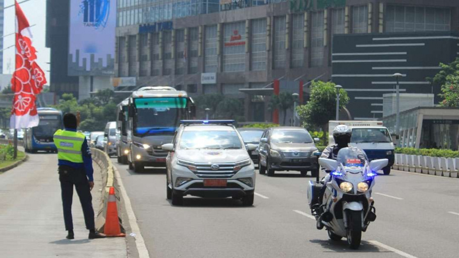 Dishub Jakarta Kerahkan 486 Personel Kawal HUT ke-80 RI