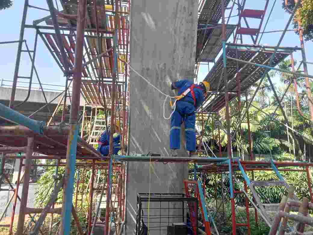 Patung Pancoran Jalani Konservasi, Pemprov DKI Jakarta Perbaiki Pedestal untuk Jaga Cagar Budaya