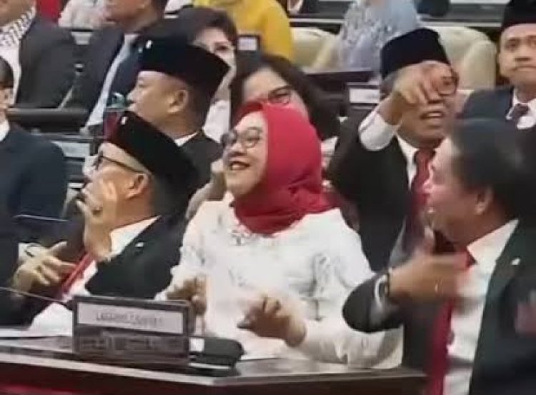 MPR DPR DPD Berjingkrak-jingkrak Bergoyang Ria Tunjangan Naik, Rakyat dalam Jeratan Judol, Negara Bakal Utang 781 Triliun Lagi