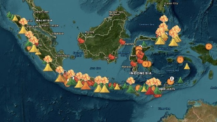 PVMBG: Sebanyak 26 Gunung Api di Indonesia Berstatus di Atas Normal