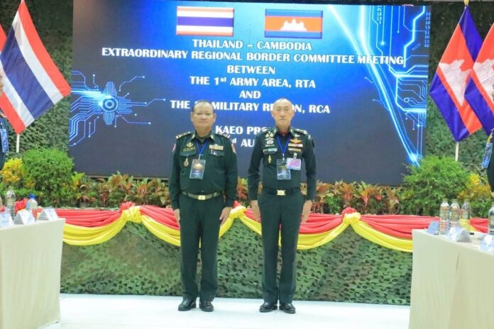 Thailand-Kamboja Tegaskan Kembali Komitmen Gencatan Senjata