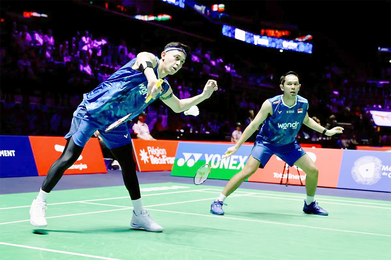 Fajar/Rian Susah Payah Berlanjut ke Babak Kedua Piala Dunia