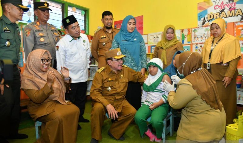 Kabupaten Sumenep KLB Campak hingga 2.035 Kasus dan 17 Meninggal, Imunisasi Massal Digalakkan