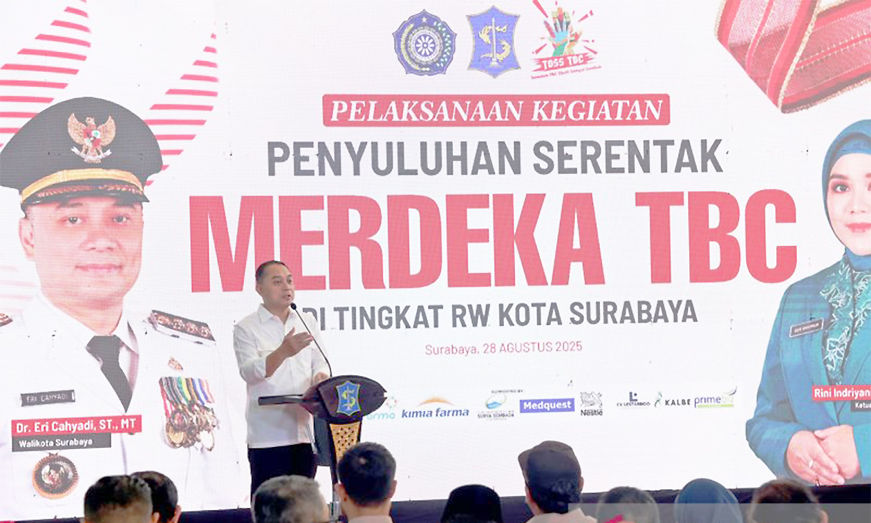 Surabaya Pecahkan Rekor MURI Lewat Penyuluhan TBC Serentak di 1.361 RW
