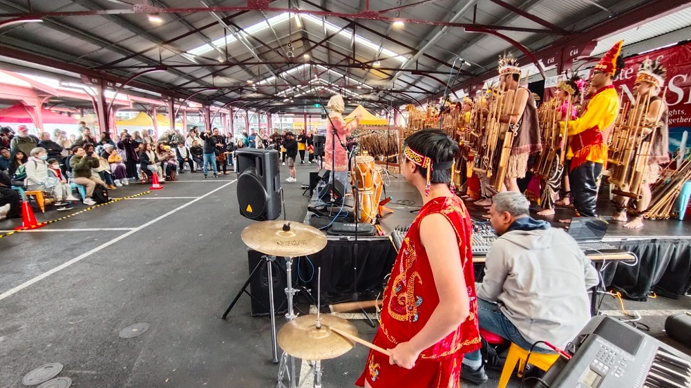 Angklung Meriahkan Promosi Kuliner Indonesia di Melbourne