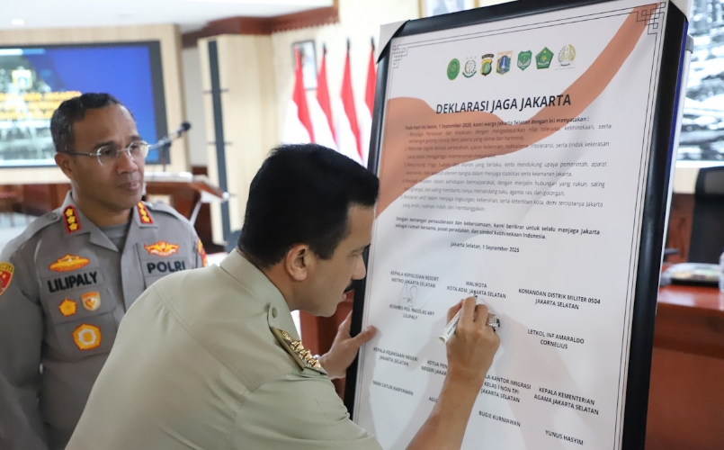  Pemkot Jakarta Selatan Deklarasikan #JagaJakarta 