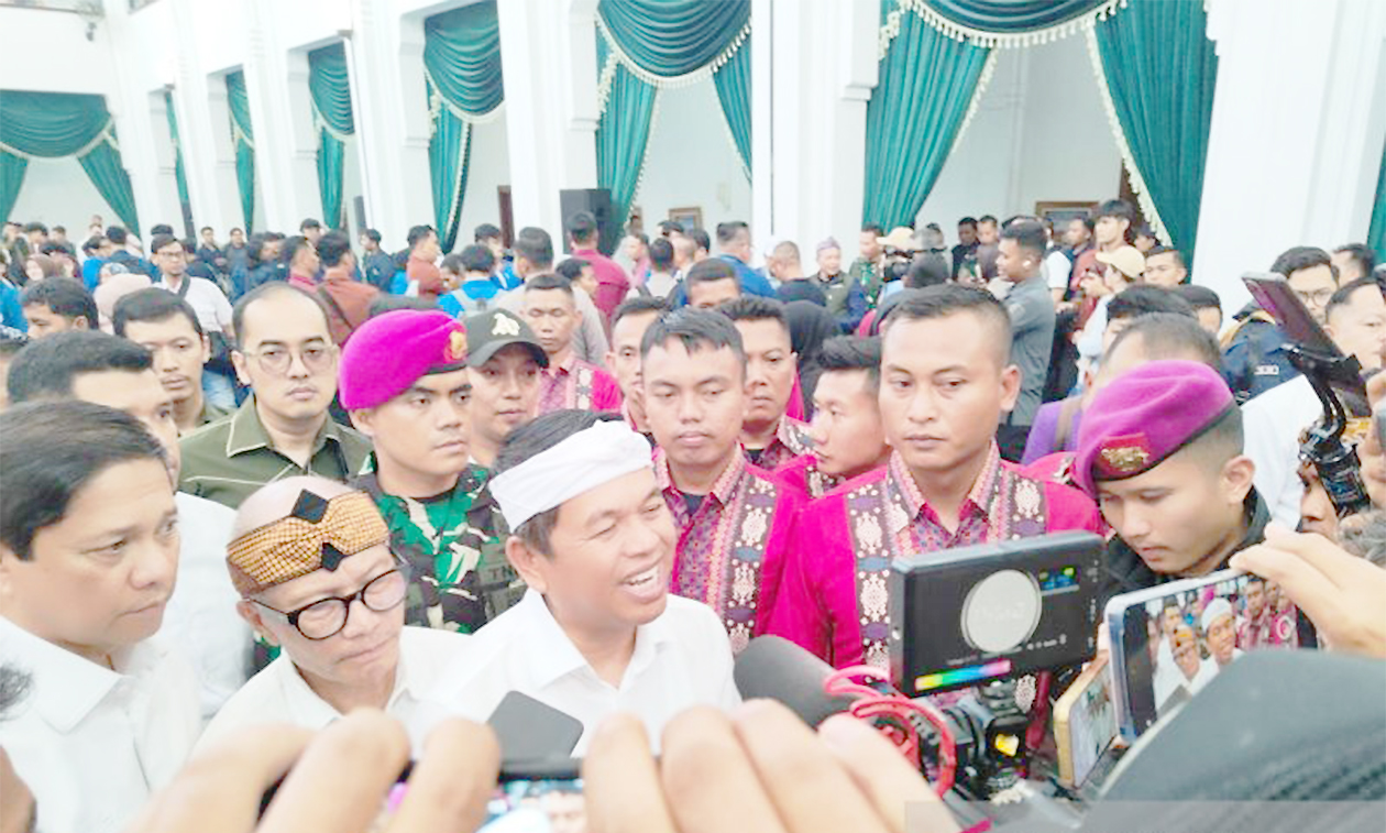 Dedi Mulyadi Janji Bebaskan Mahasiswa Ditahan Usai Demo Ricuh di Bandung