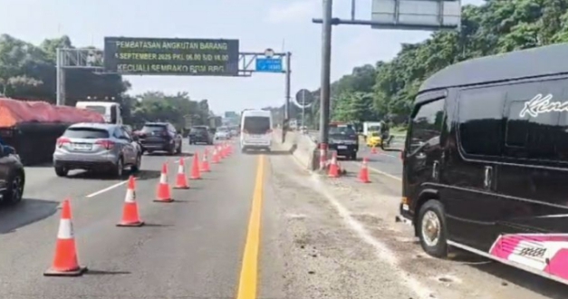 Jasamarga Terapkan "Contraflow" Tol Jakarta-Cikampek