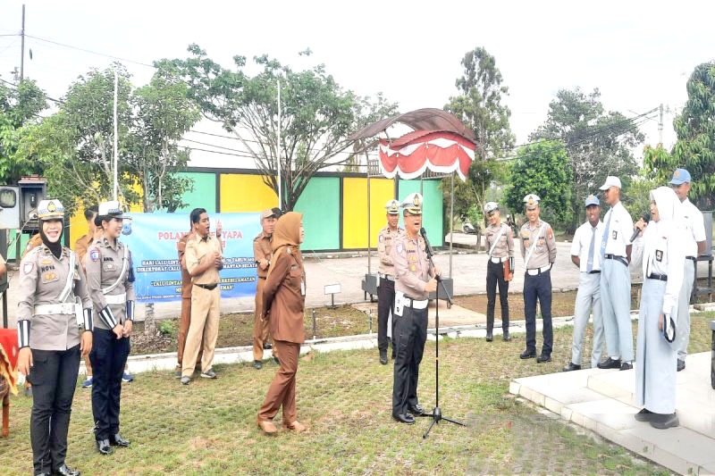 Polda Kalsel Tekan Edukasi Pelajar Guna Tekan Kecelakaan Lalu Lintas