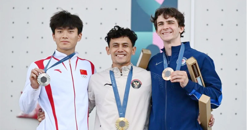 Berkat Veddriq Raih Emas Olimpiade 2024, Panjat Tebing Dapat Dukungan yang Meningkat  