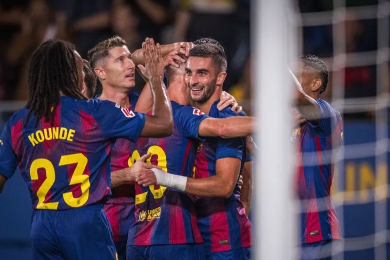 Barcelona Menang 3-0 atas Getafe, 2 Gol dari Ferran Torres 