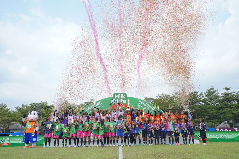 Sepak Bola Putri Bandung Bangkit lewat MilkLife Soccer Challenge 