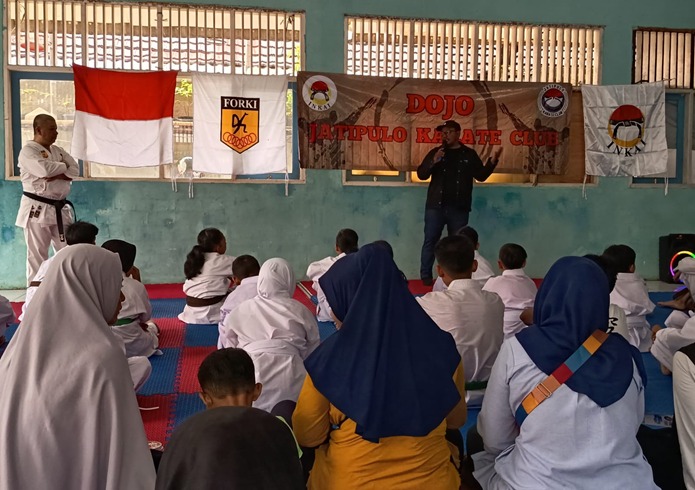 BPJS Ketenagakerjaan Ceger Memberikan Perlindungan Atlet Jatipulo Karate Club (JKC) 