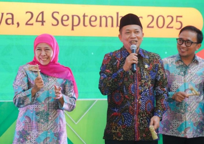 Dengan Revitalisasi Lapenkop, Gubernur Khofifah dan Menteri Koperasi  Dorong Peningkatan SDM Koperasi 