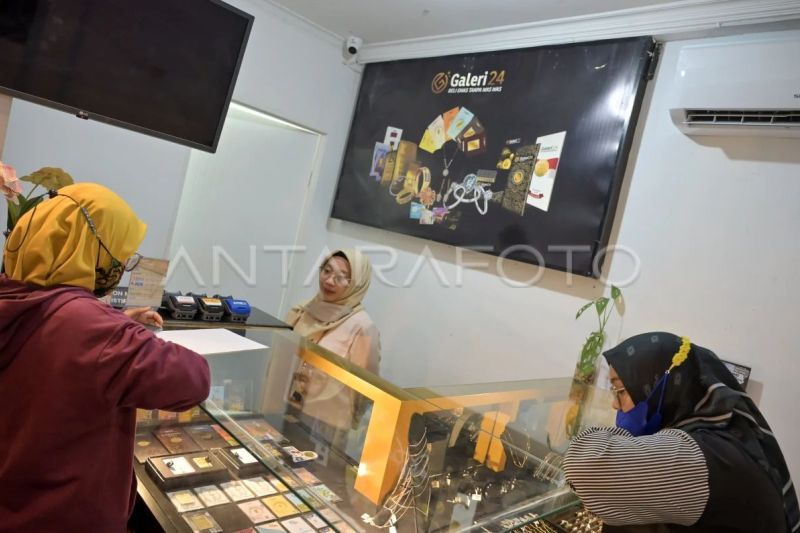 Kompak Naik Lagi Harga Jual Tiga Produk Emas Pegadaian Kamis Ini 