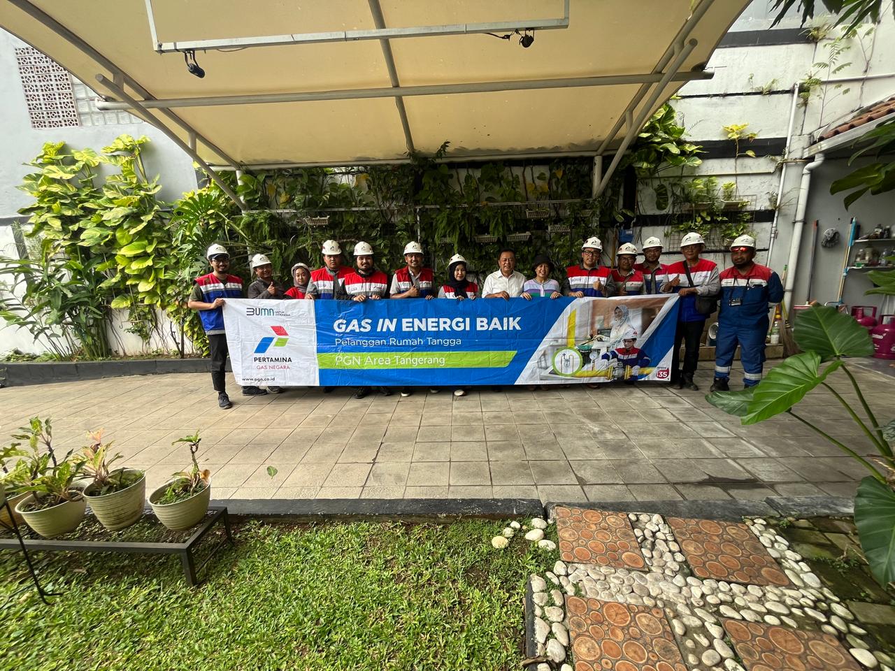 Warga Bintaro Senang, PGN Resmikan Jargas di Cluster Mandar: Hemat, Praktis, dan Aman