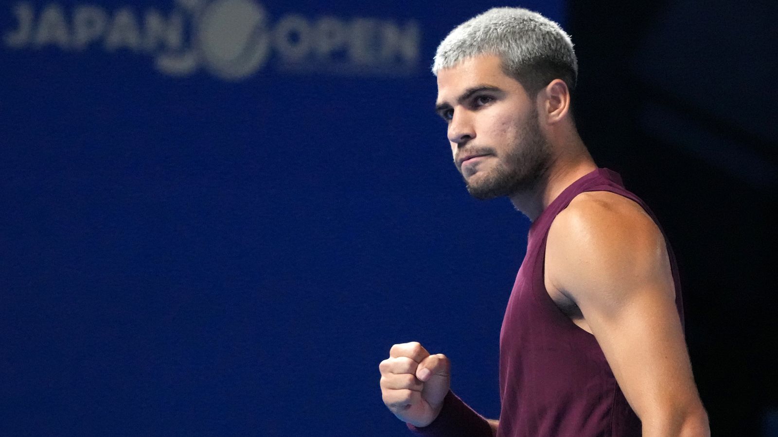 Alcaraz Atasi Cedera dan Hujan, Menang di Laga Perdana Japan Open