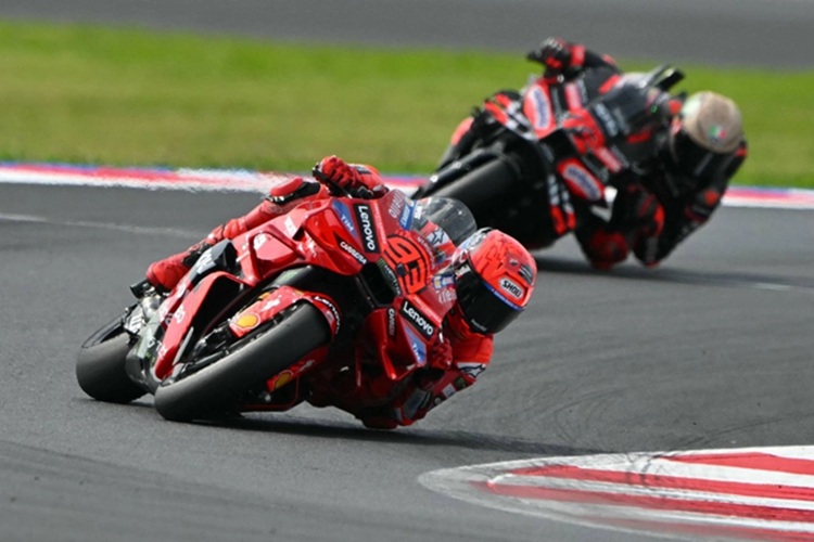 Kualifikasi MotoGP Jepang: Marquez di Posisi Ketiga, Bagnaia Terdepan