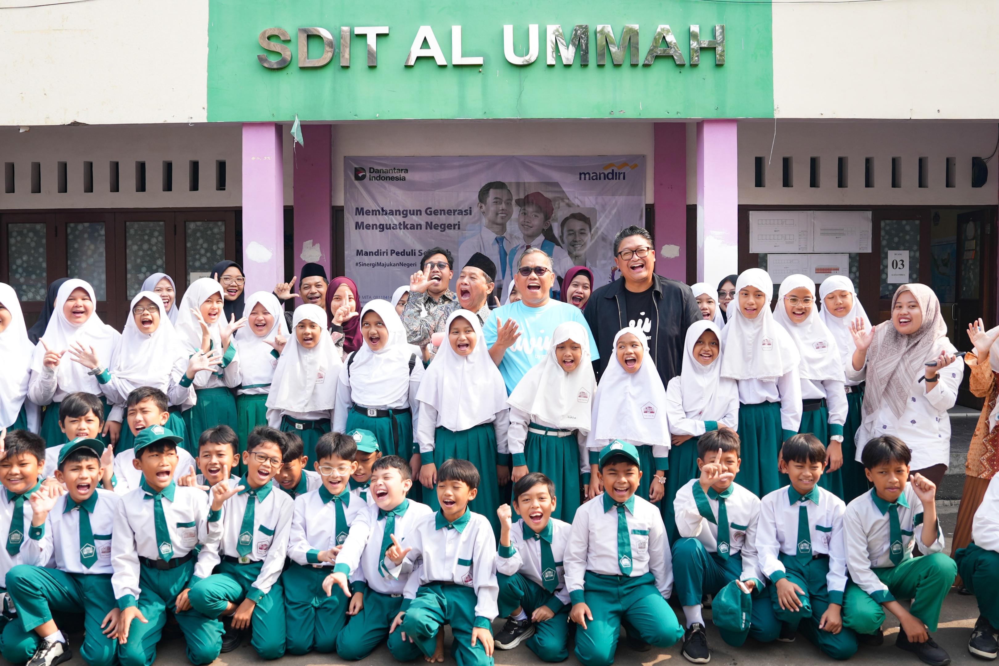 Dukung Pendidikan Nasional, Mandiri Peduli Sekolah Hadirkan Lingkungan Belajar Layak di Jabodetabek