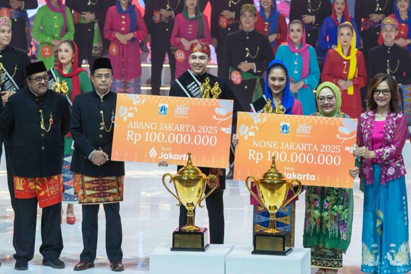 Dukung Abang None Jakarta 2025, Bank Jakarta Beri Hadiah Tabungan untuk Pemenang dan Finalis 