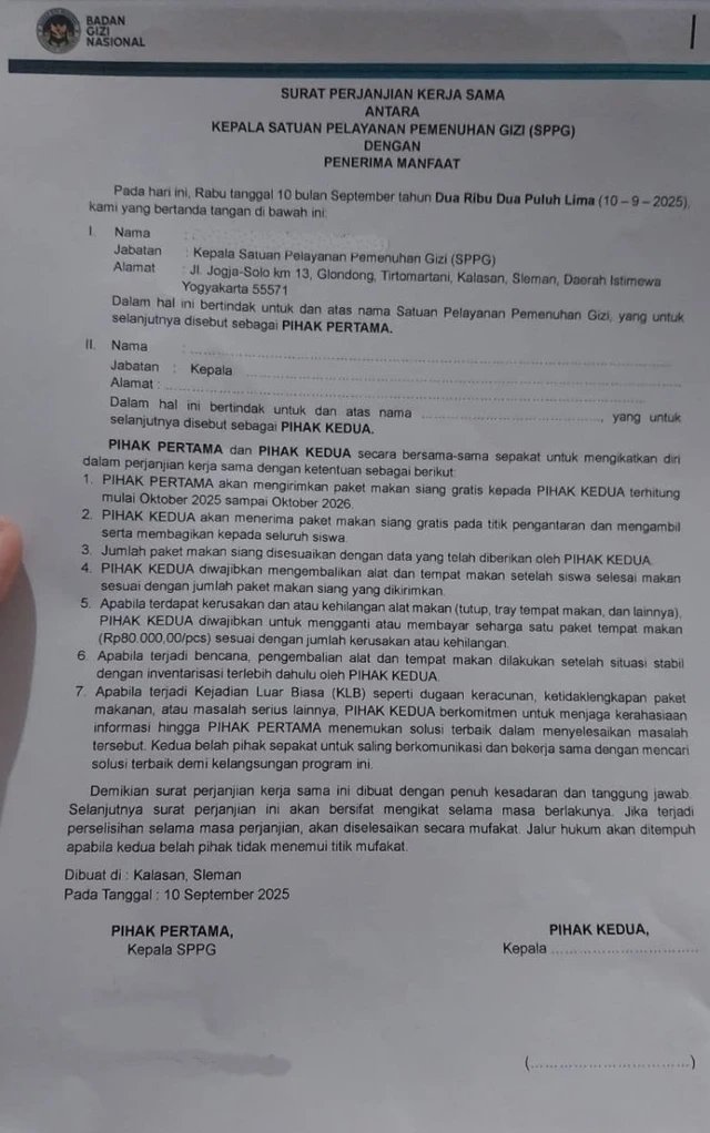 Horor MBG, Dalang Mou untuk Merahasiakan Kasus Keracunan  Harus Diusut dan Diseret ke Meja Hijau