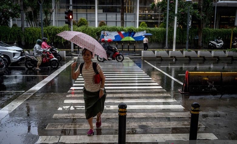 BMKG Prakirakan Sebagian Besar Kota Besar di Tanah Air Berawan dan Hujan, Waspadai Petir dan Angin Kencang di Jakarta