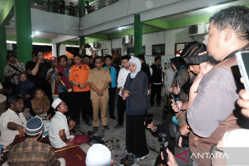 Pemerintah Tanggung Biaya Kesehatan Korban Ponpes Runtuh di Siodarjo