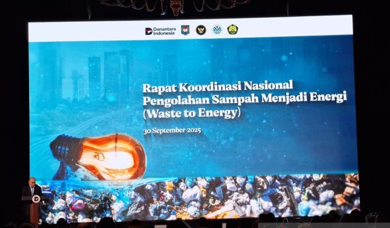 Danantara Luncurkan Proyek Pengelohan Sampah Jadi Energi Akhir Oktober 2025