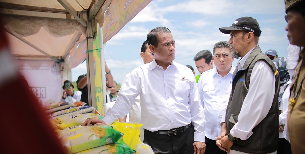 Mentan Dorong Kalimantan Utara Jadi Lumbung Pangan Perbatasan