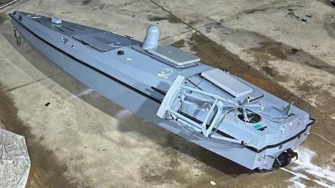 Kapal Drone Ukraina Bermuatan Bom Muncul di Turki