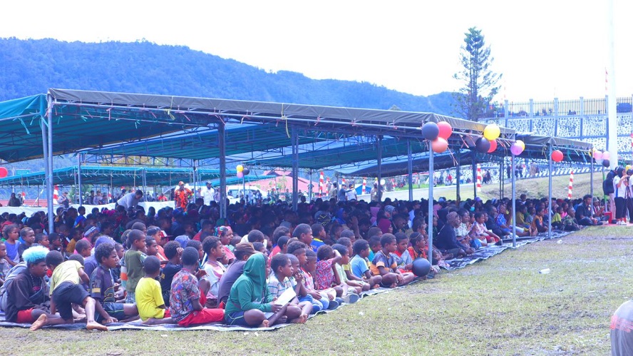 Kodim 1714/PJ Dukung Pemerintah Daerah Gelar Syukuran HUT Ke-29 Kabupaten Puncak Jaya
