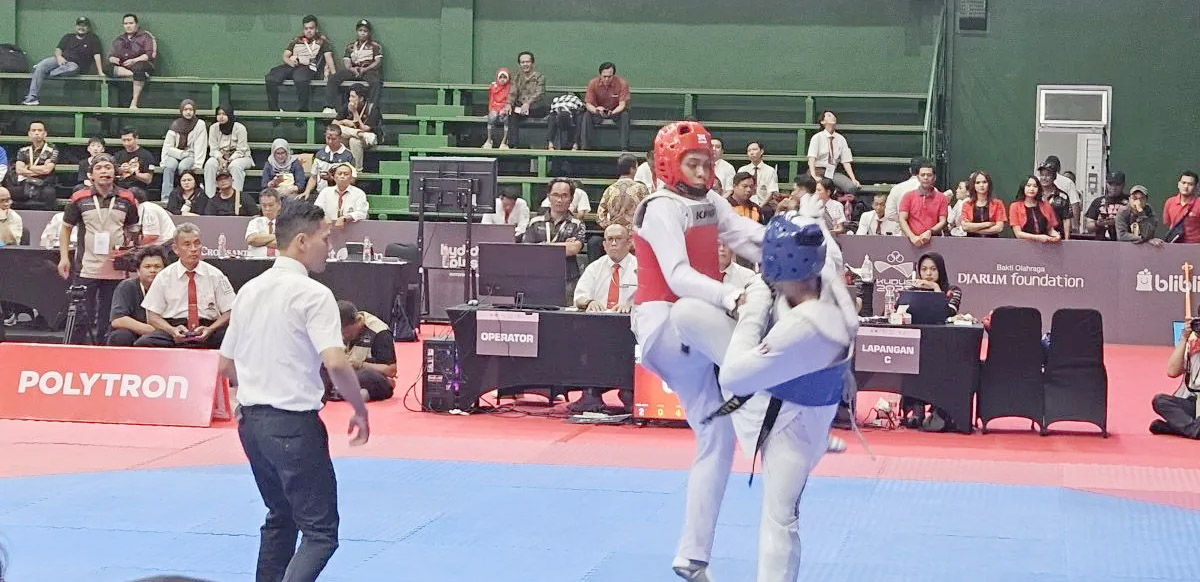 PON Bela Diri 2025: Taekwondoin Jambi Berhasil Raih Medali Perak 