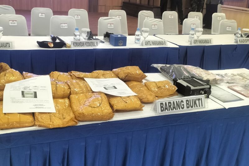 TNI AL Gagalkan Penyelundupan 10 Kg Sabu di Pelabuhan Tanjung Priok