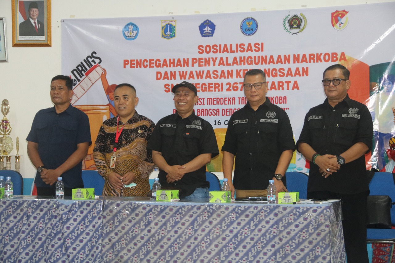 PWI Bersama BNN dan Kodim 0504 Edukasi Siswa SMPN 267: Bijak Berteknologi, Tolak Narkoba