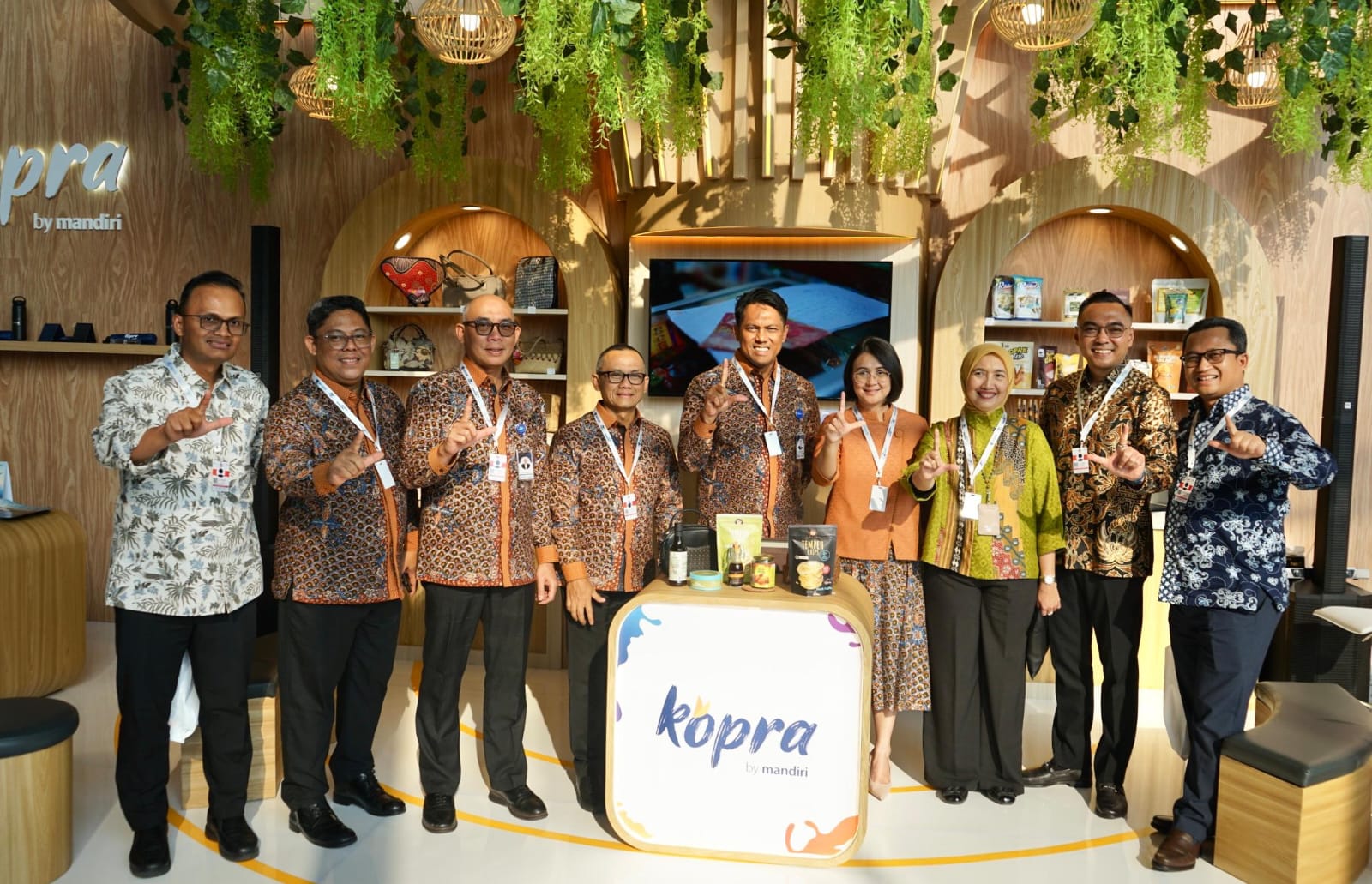 Bank Mandiri Perkuat Peran Sebagai Mitra Strategis Pemerintah Lewat Akselerasi Ekspor Digital di TEI 2025