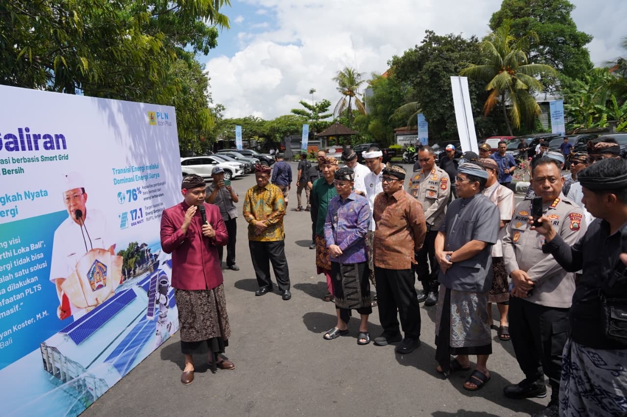 Dari Pasar Galiran, Groundbreaking Smart PVR Bali: Tandai Awal Bali Mandiri Energi