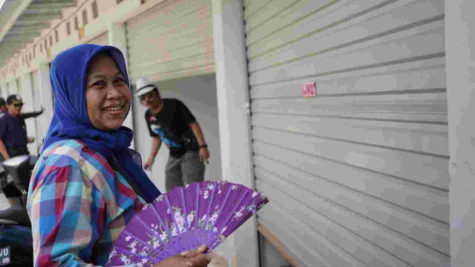 Pedagang Eks Pasar Barito Antusias Lihat dan Pilih Kios Baru di Sentra Fauna Lenteng Agung