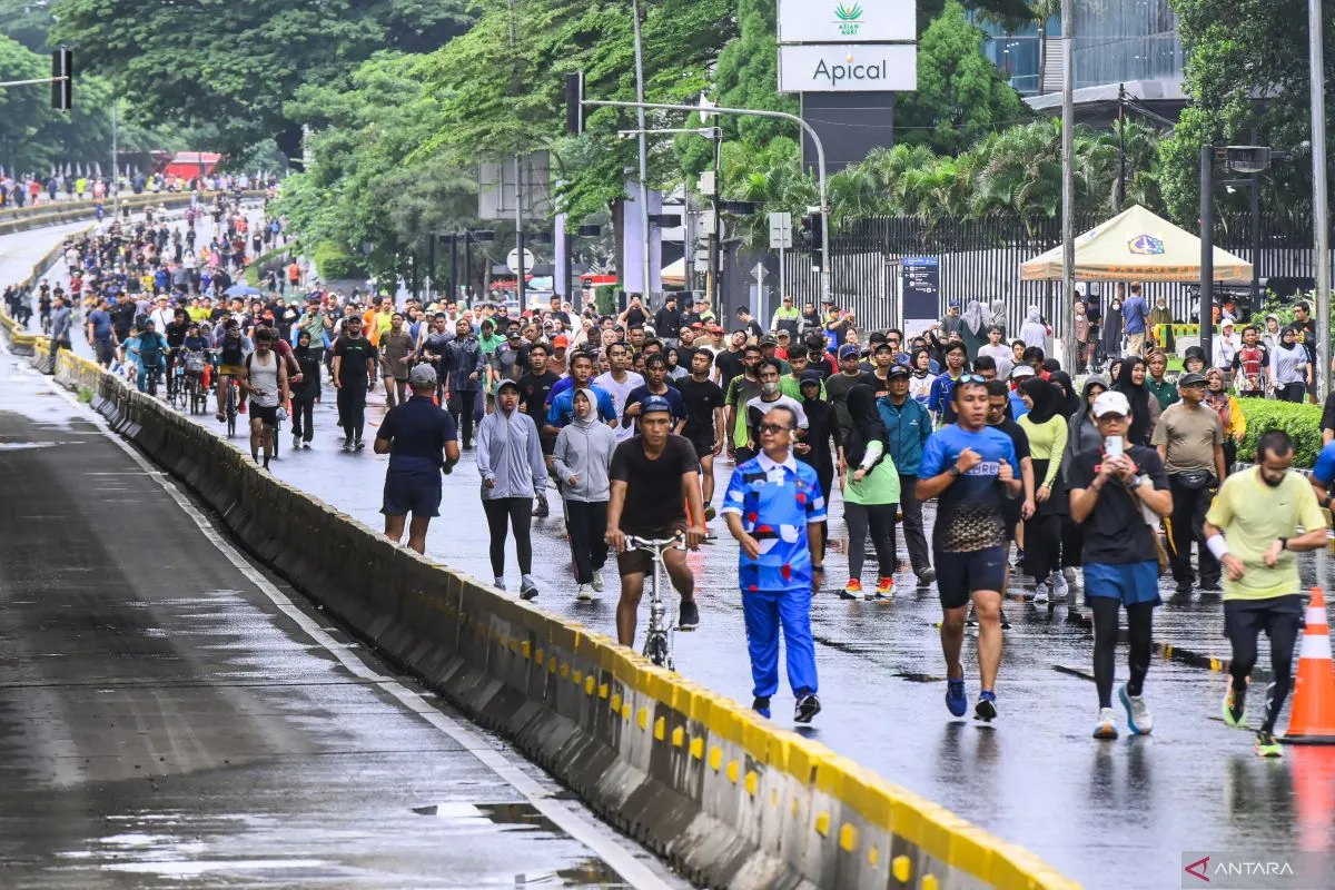 BMKG: Sebagian Wilayah Jakarta Diguyur Hujan Ringan