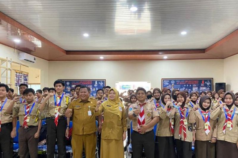 Ribuan Anggota Pramuka Kota Tangerang Ikuti Orientasi Kepemimpinan