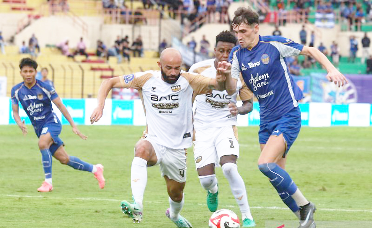 Dewa United Terpuruk Lagi, PSIM Yogyakarta Menang Lewat Dua Gol Nermin Haljeta