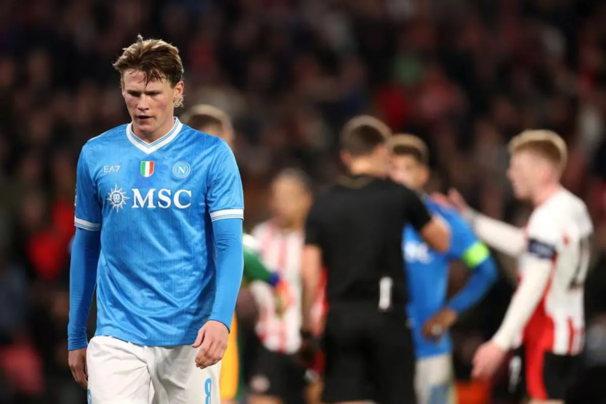 Napoli Kalah Telak dari PSV, Newcastle Pecundangi Benfica